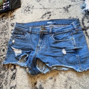 Womens jean shorts